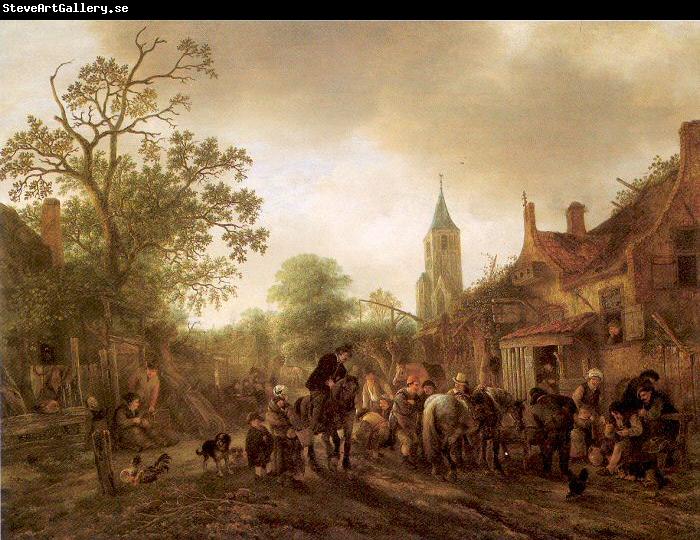 Ostade, Isaack Jansz. van The Halt at the Inn